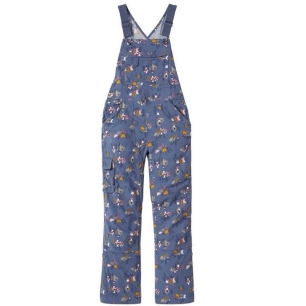 Duluth Trading Company Heirloom Gardening Overalls Blue Garden Gnome Sz Lx31